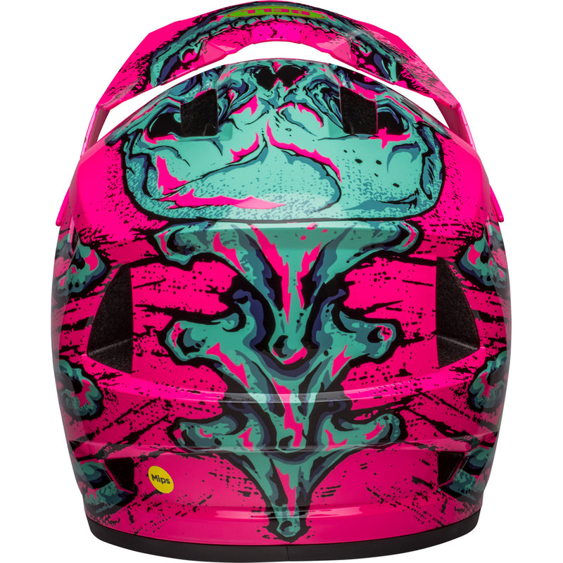 Load image into Gallery viewer, Bell Sanction 2 DLX MIPS - Bonehead Gloss Pink/Turquoise
