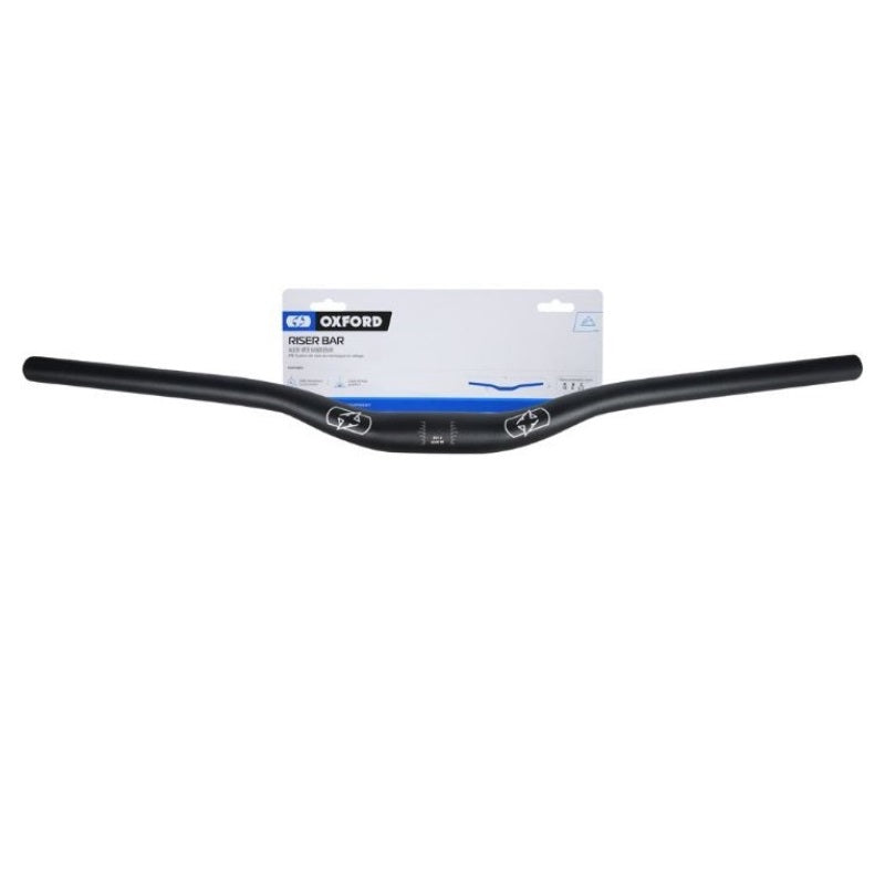 Load image into Gallery viewer, Oxford 720mm Alloy Riser MTB Handlebars - Packaging
