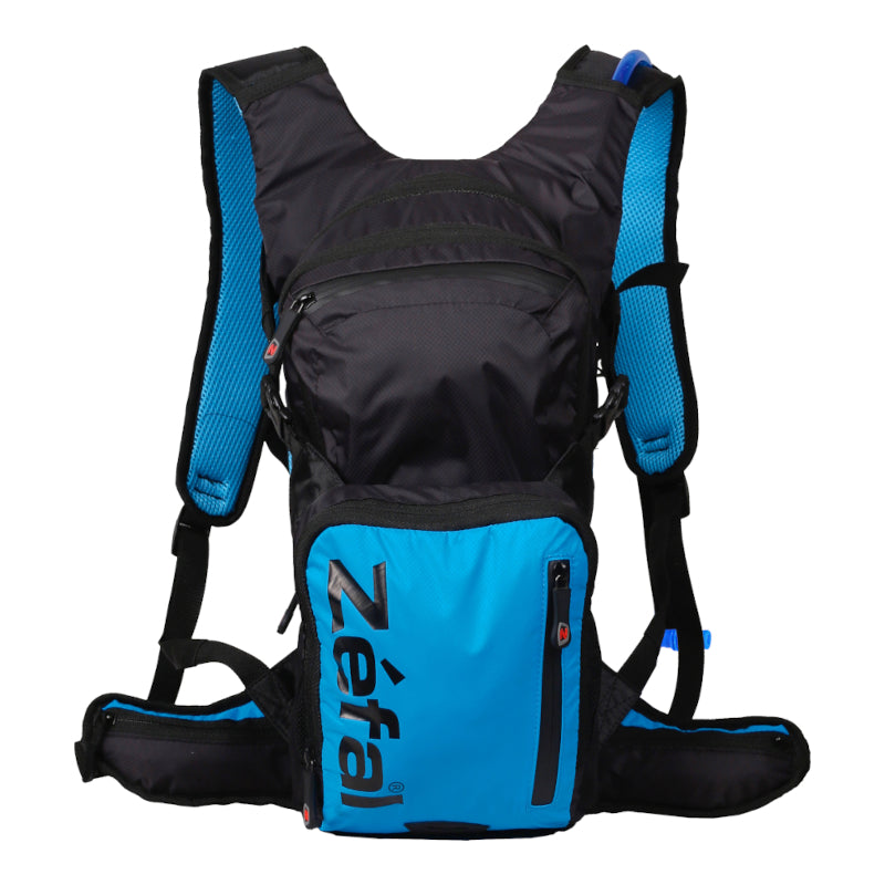 Load image into Gallery viewer, Zefal Z Hydro Enduro Hydration Bag Black/Blue - Front
