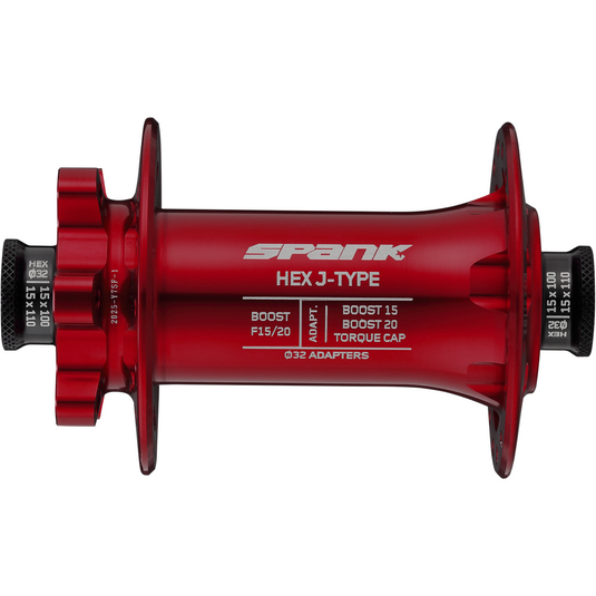 HEX_J-TYPE_Boost_F15-20_Hub_Red