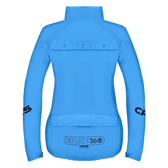 Proviz Reflect360 CRS Women's Cycling Jacket Blue - Rear