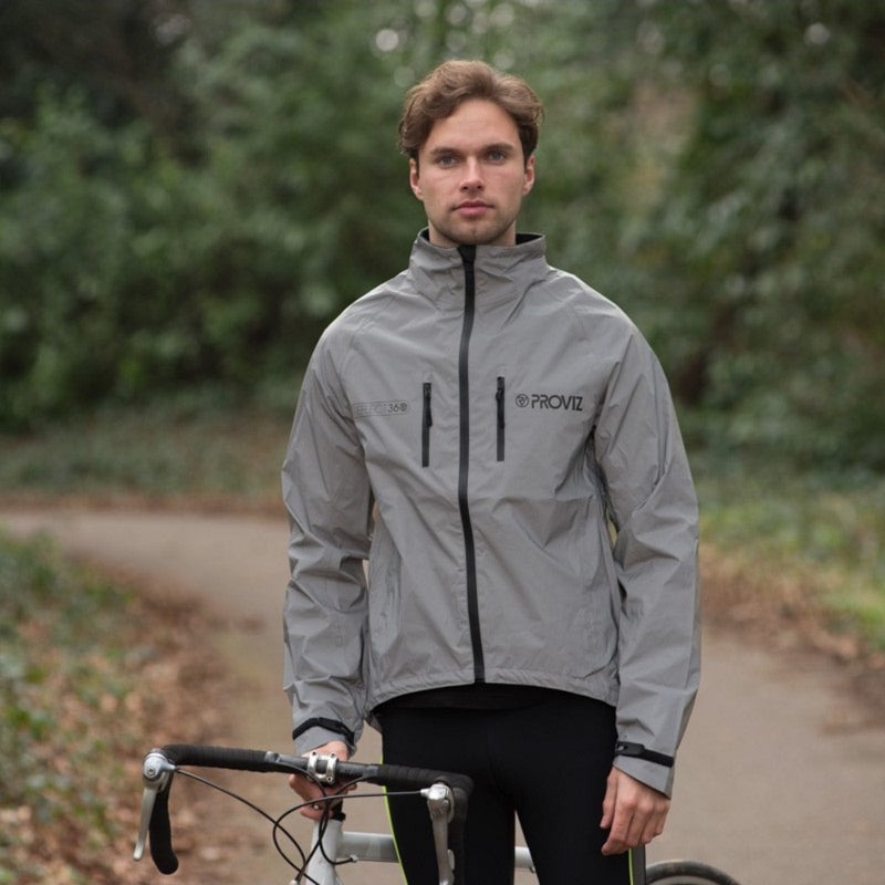 Load image into Gallery viewer, Proviz Refelct360 Men&#39;s Cycling Jacket - Daytime Front
