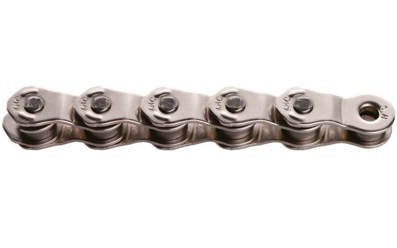 Load image into Gallery viewer, KMC - HL710 - 1spd BMX 1/2 Link Chain (1/2&quot; x 1/8&quot;) Silver
