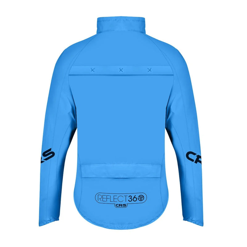 Load image into Gallery viewer, Proviz Reflect360 CRS Men&#39;s Cycling Jacket Blue - Rear
