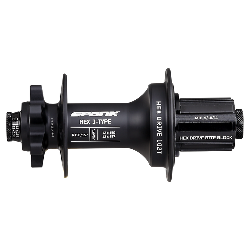 Load image into Gallery viewer, Spank Rear Hex Drive J-Type Hub 150-157
