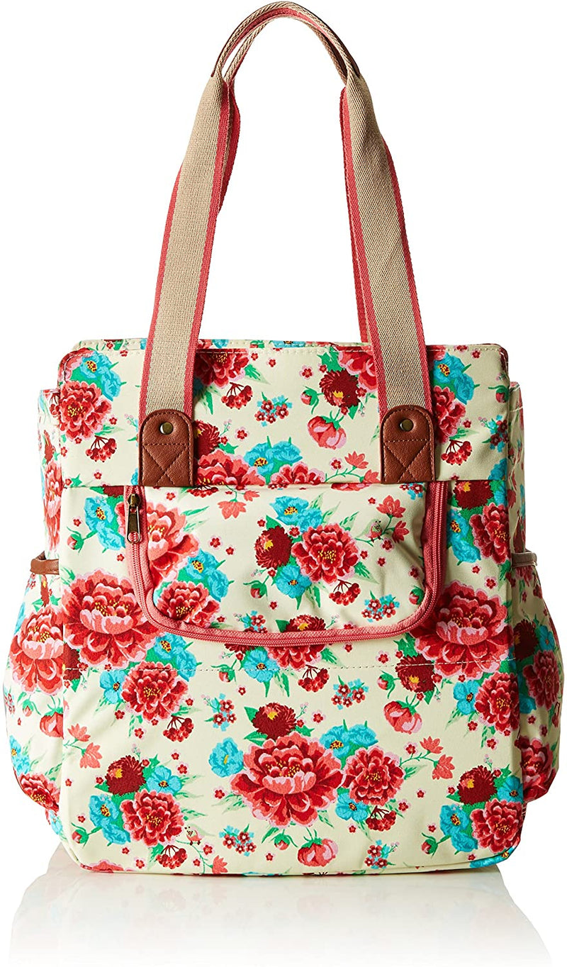 Load image into Gallery viewer, Basil Bloom Bicycle Shopper Bag
