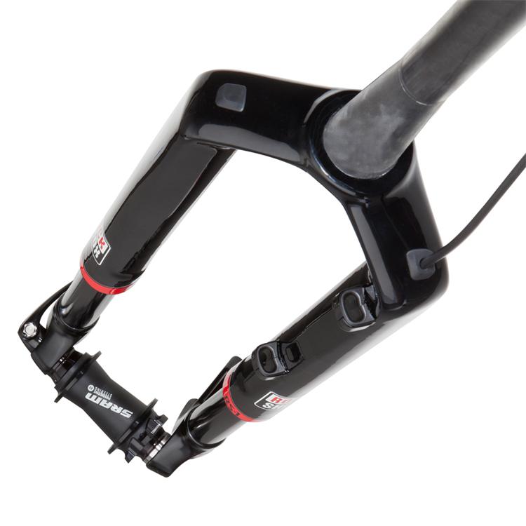 Load image into Gallery viewer, RockShox RS-1 Fork - Top - Glossy Black
