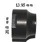 14mm BMX Cone