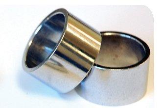 1-1/8&quot; Silver Spacers 40mm