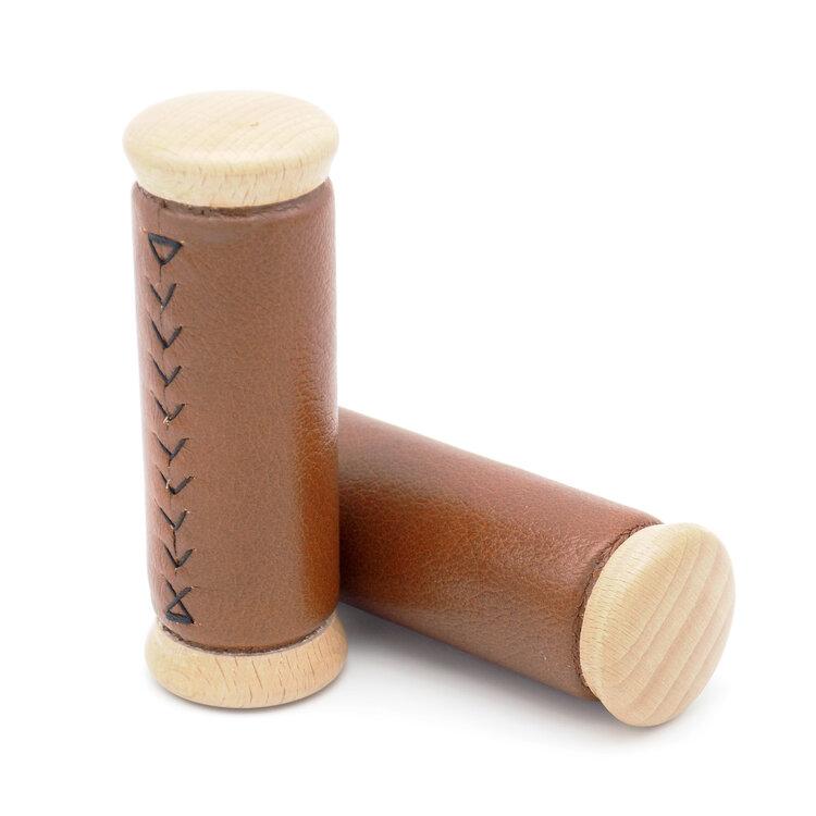 Load image into Gallery viewer, Cerchio Ghisallo Leather Handlebar Grips

