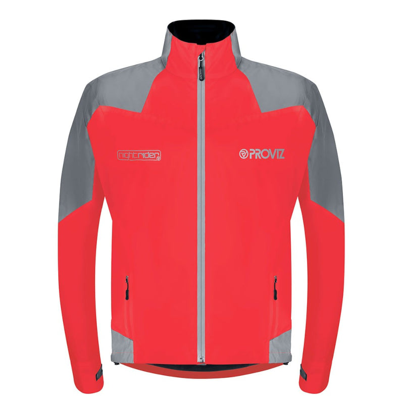 Load image into Gallery viewer, Proviz Nightrider 2.0 Men&#39;s Cycling Jacket Red

