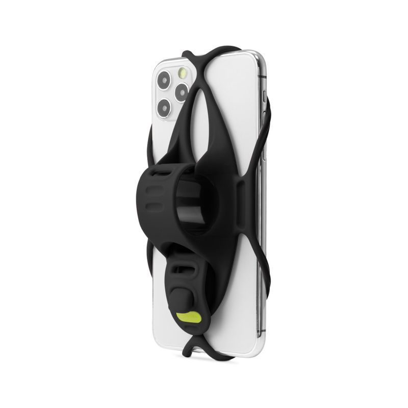 Load image into Gallery viewer, Bone Collection Bike Tie 4 + Power Strap Smartphone Holder Black
