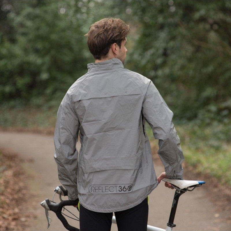 Load image into Gallery viewer, Proviz Refelct360 Men&#39;s Cycling Jacket - Daytime Rear
