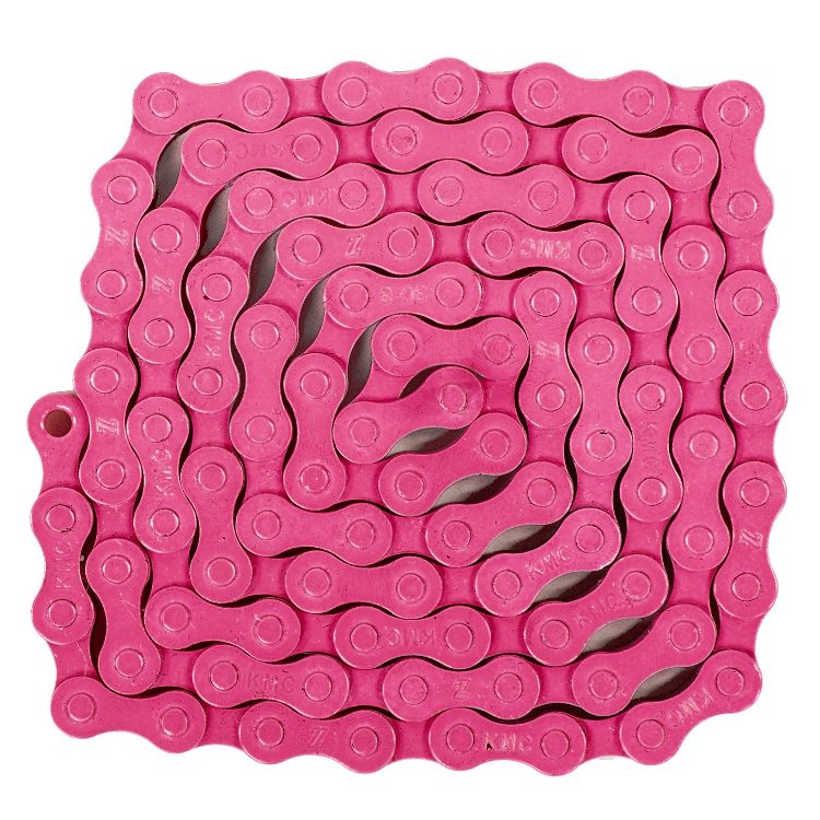 Load image into Gallery viewer, KMC - Z410A - 1spd Chain (1/2&quot; x 1/8&quot;) Pink
