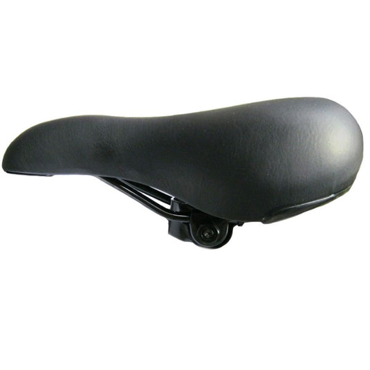 MTB Saddle Vinyl Black - Side