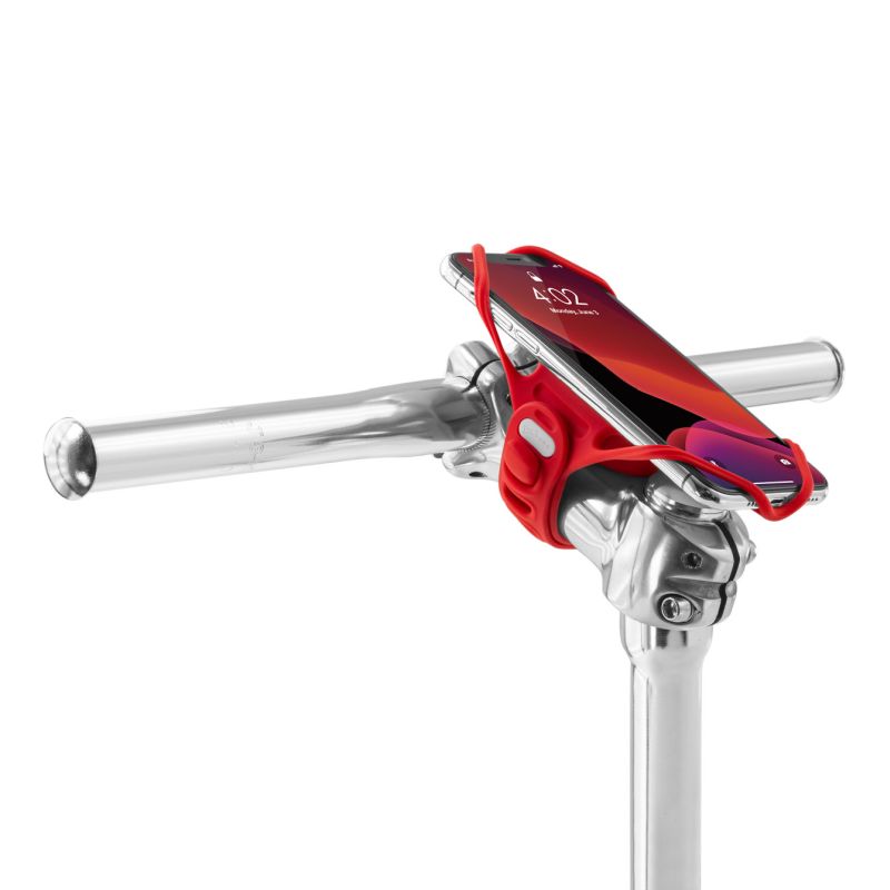 Load image into Gallery viewer, Bone Collection Bike Tie Pro 4 Smartphone Holder Red

