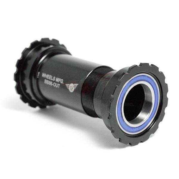 Load image into Gallery viewer, BB86/92 Threaded ABEC-3 BB for 24/22mm(SRAM)Cranks - Black
