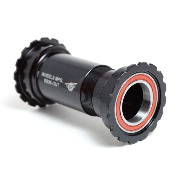 Load image into Gallery viewer, BB86/92 Thread Together AC BB for 24mm(Shimano)Cranks- Black
