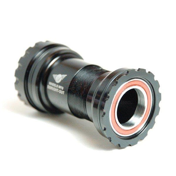 Load image into Gallery viewer, BBRight Outboard AC BB for 24/22mm (SRAM) Cranks - Black

