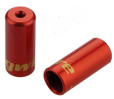 4mm Shift Housing - Open End Caps - Alloy (Red)