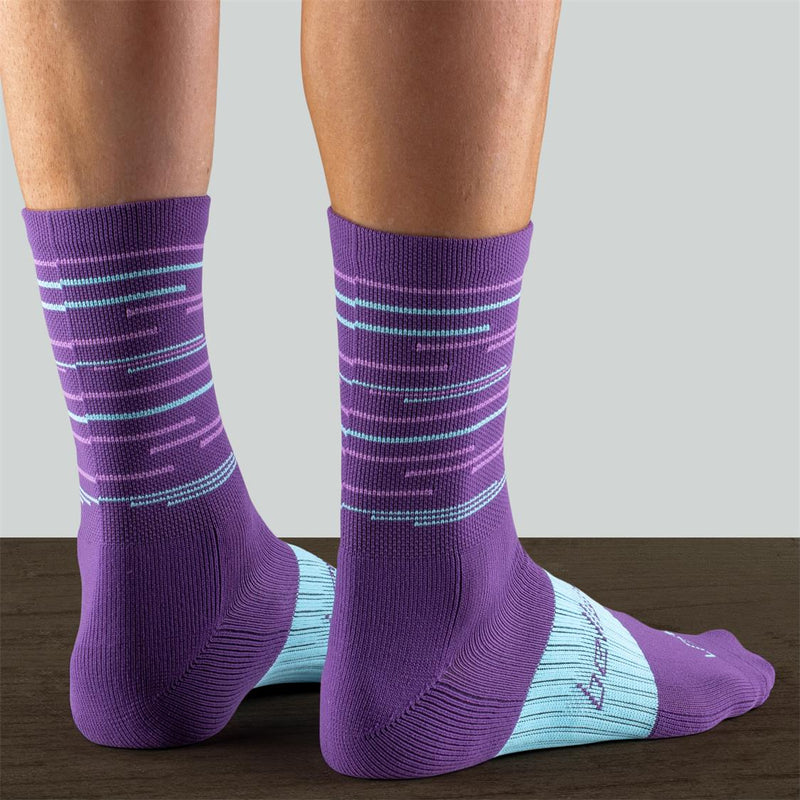 Load image into Gallery viewer, Linear Socks-Purple-06
