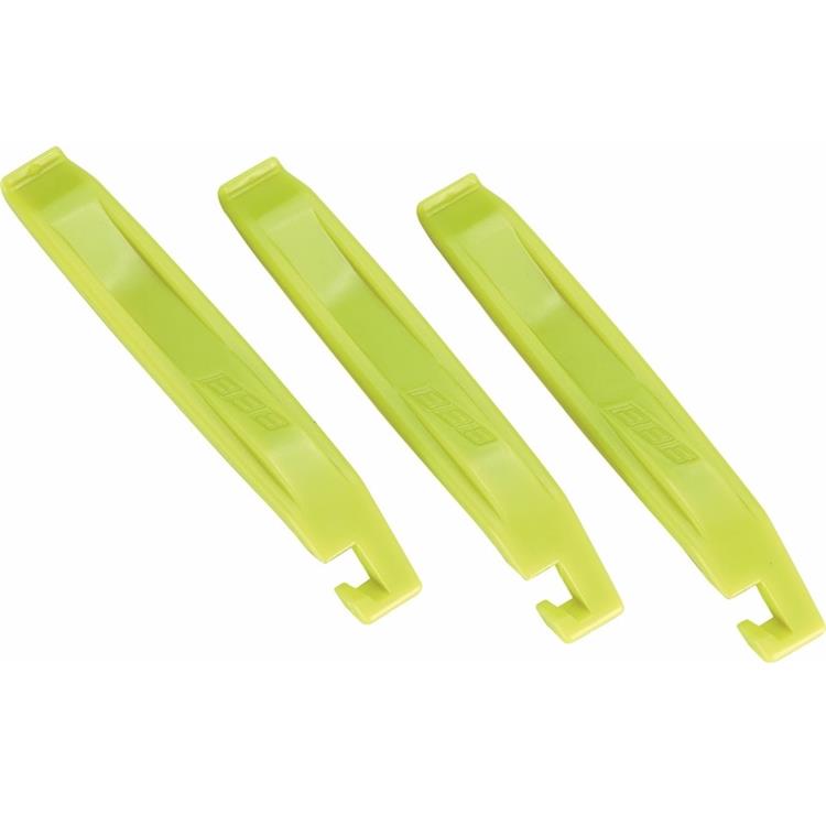 Load image into Gallery viewer, BBB - &#39;EasyLift&#39; Tyre Levers (Neon Yellow)
