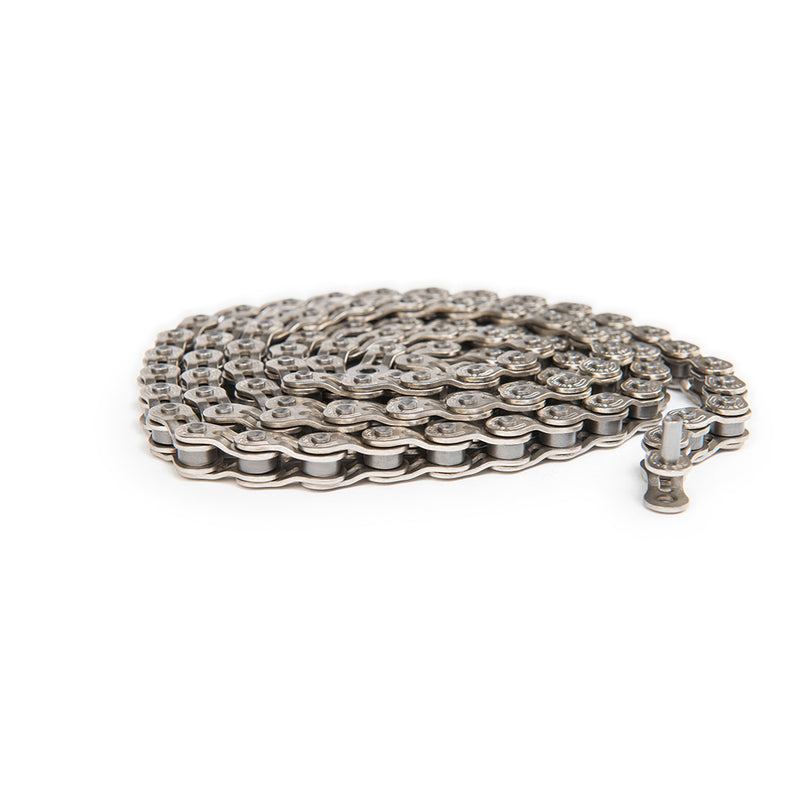 Load image into Gallery viewer, eclat Stroke Half link Chain Silver
