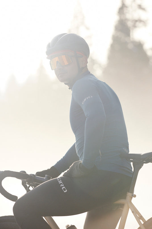 Giro Chrono LS Thermal Jersey Men's - Harbor Blue