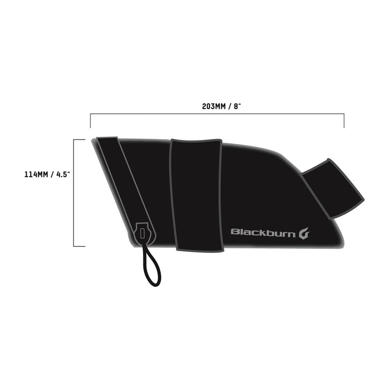 Load image into Gallery viewer, Blackburn Grid Large Seat Bag Dims
