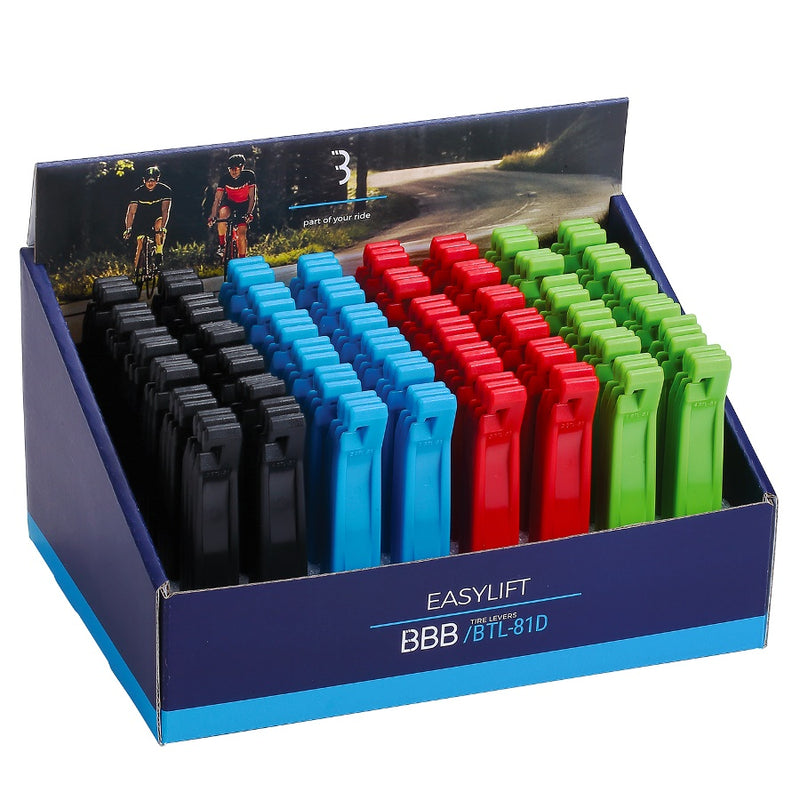 Load image into Gallery viewer, BBB - &#39;EasyLift Display Box&#39; (Black/Blue/Red/Green)
