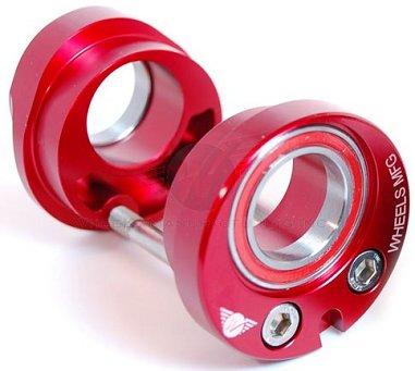Eccentric BB for PF30 &amp; 24mm (Shimano) Cranks - Red