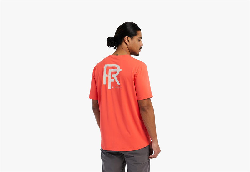 Load image into Gallery viewer, Commit_SS_Tech_Top_Coral_rotation_2_pdp_3x
