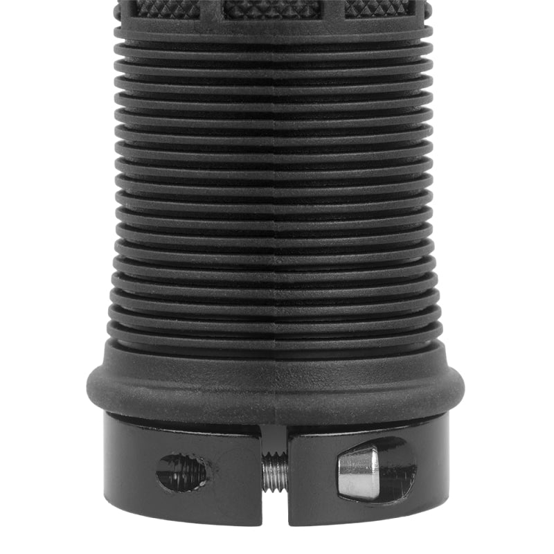 Load image into Gallery viewer, Oxford Driver Lock-On Grips Black - Webbed Grip
