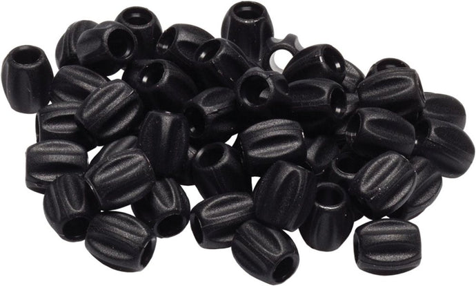 Mini Tube Tops - Silicon (Black) - Bag of 50