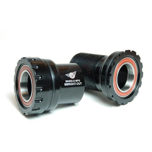 BBRight Outboard AC BB for 24/22mm (SRAM) Cranks - Black