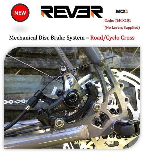 Rever MCX1 Mechanical Disc Brake / Road (no levers)
