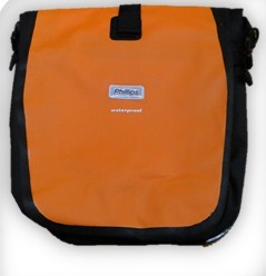 Rear Waterproof Pannier Orange