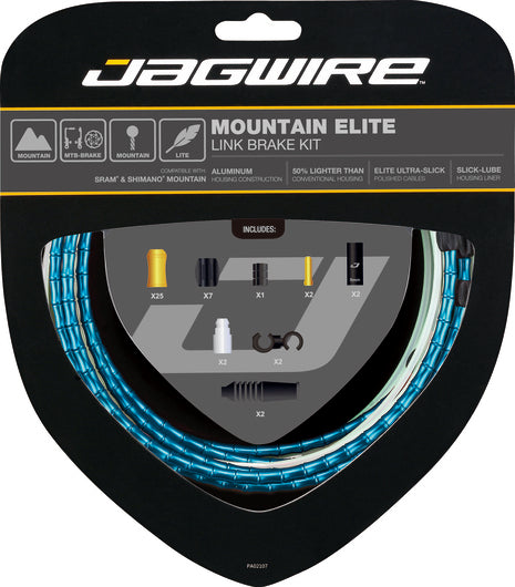 Mountain Elite Brake Kit - Blue