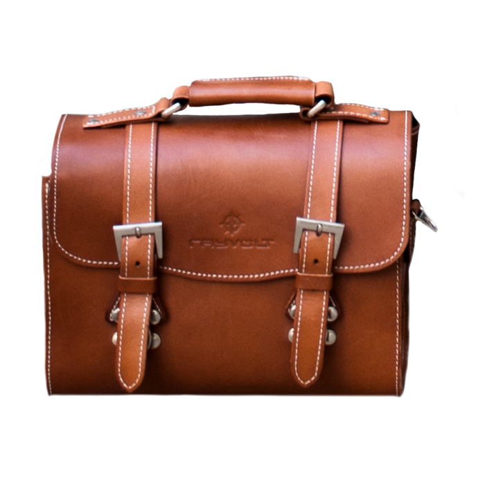 RAYVOLT LEATHER REAR BAG